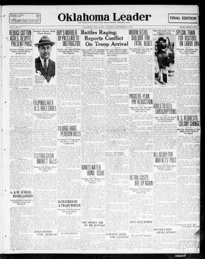 Oklahoma Leader (Oklahoma City, Okla.), Vol. 2, No. 17, Ed. 1 Saturday, September 3, 1921