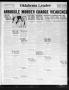 Thumbnail image of item number 1 in: 'Oklahoma Leader (Oklahoma City, Okla.), Vol. 2, No. 25, Ed. 1 Tuesday, September 13, 1921'.