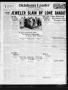 Thumbnail image of item number 1 in: 'Oklahoma Leader (Oklahoma City, Okla.), Vol. 2, No. 114, Ed. 1 Monday, December 26, 1921'.