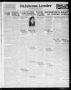 Thumbnail image of item number 1 in: 'Oklahoma Leader (Oklahoma City, Okla.), Vol. 2, No. 158, Ed. 1 Wednesday, February 15, 1922'.