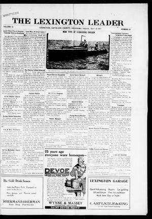 Primary view of object titled 'The Lexington Leader (Lexington, Okla.), Vol. 26, No. 36, Ed. 1 Friday, May 18, 1917'.