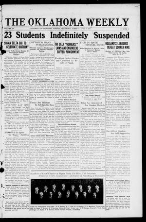 The Oklahoma Weekly (Norman, Okla.), Vol. 3, No. 10, Ed. 1 Tuesday, April 15, 1919