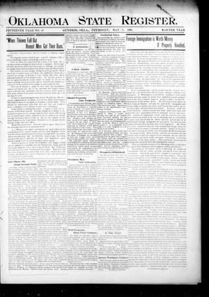Oklahoma State Register. (Guthrie, Okla.), Vol. 15, No. 18, Ed. 1 Thursday, May 17, 1906
