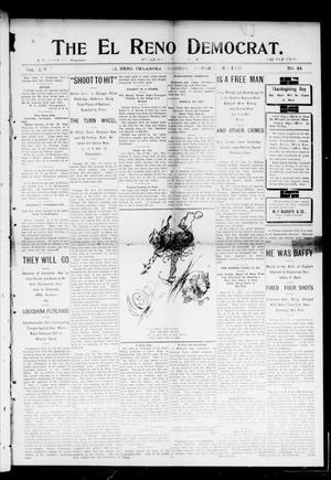The El Reno Democrat. (El Reno, Okla. Terr.), Vol. 14, No. 44, Ed. 1 Thursday, November 26, 1903