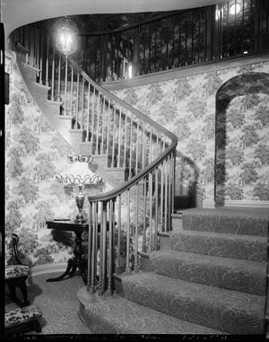 Staircase in John R. Lemon Home
