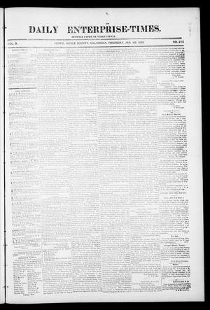 Daily Enterprise-Times. (Perry, Okla.), Vol. 1, No. 232, Ed. 1 Thursday, January 30, 1896