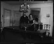 Photograph: Gen. and Mrs. Key at Home in Oklahoma City, Oklahoma