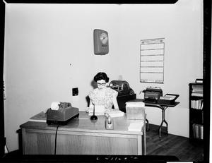 Woman at a Desk for IBM in Oklahoma City, Oklahoma