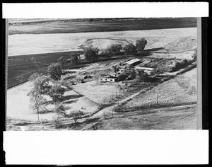 Aerial View of the McAllister Farm, Luther, Oklahoma