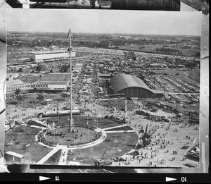 Aerial View of Oklahoma State Fairgrounds in Oklahoma City, Oklahoma