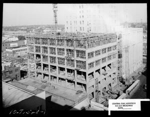 Construction Area of the Southwestern Bell Telephone Central Dial Addition in Oklahoma City, Oklahoma