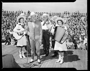 Gene Autry and Others Broadcasting Live From Tulsa, Oklahoma