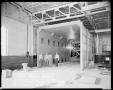 Photograph: Interior During Construction of Fruehauf Realty Company Sales and Ser…