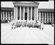 Thumbnail image of item number 1 in: 'Drumright High School Band in Oklahoma City, Oklahoma'.
