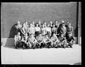 Group of People in front of Graybar Electric in Oklahoma City, Oklahoma