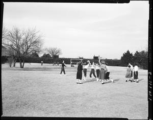 Students Playing Ball at Casady School in Oklahoma City, Oklahoma