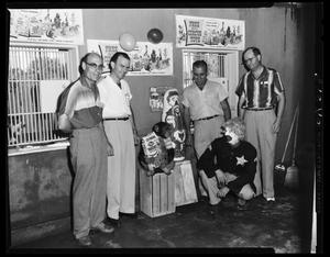 Group of Men and a Clown for General Food Sales Company in Oklahoma City, Oklahoma