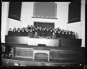 Choir at Trinity Baptist Church in Oklahoma City, Oklahoma