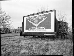 Billboard Advertising 1953 Cadillac