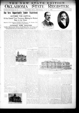 Oklahoma State Register. (Guthrie, Okla.), Vol. 15, No. 24, Ed. 1 Tuesday, June 26, 1906