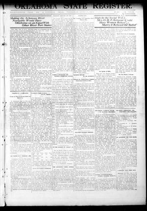 Oklahoma State Register. (Guthrie, Okla.), Vol. 18, No. 15, Ed. 1 Thursday, June 17, 1909