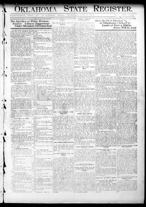 Oklahoma State Register. (Guthrie, Okla.), Vol. 18, No. 16, Ed. 1 Thursday, June 24, 1909