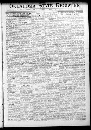 Oklahoma State Register. (Guthrie, Okla.), Vol. 19, No. 5, Ed. 1 Thursday, May 19, 1910