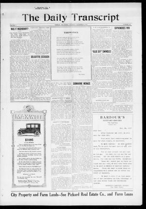 The Daily Transcript  (Norman, Okla.), Vol. 5, No. 145, Ed. 1 Saturday, November 24, 1917