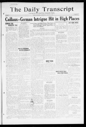 The Daily Transcript  (Norman, Okla.), Vol. 5, No. 188, Ed. 1 Wednesday, January 16, 1918
