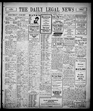 The Daily Legal News (Oklahoma City, Okla.), Vol. 13, No. 68, Ed. 1 Friday, October 27, 1916