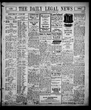 The Daily Legal News (Oklahoma City, Okla.), Vol. 13, No. 58, Ed. 1 Monday, October 16, 1916