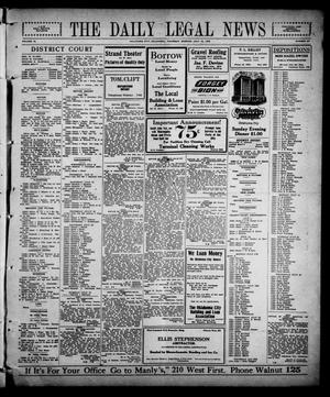The Daily Legal News (Oklahoma City, Okla.), Vol. 12, No. 267, Ed. 1 Thursday, July 13, 1916
