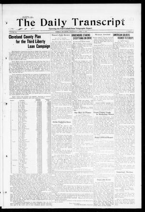 The Daily Transcript  (Norman, Okla.), Vol. 6, No. 28, Ed. 1 Wednesday, April 3, 1918