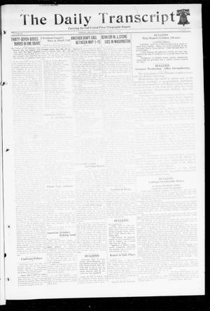 The Daily Transcript  (Norman, Okla.), Vol. 6, No. 38, Ed. 1 Monday, April 15, 1918