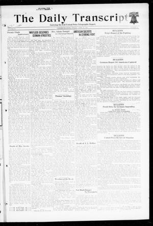 The Daily Transcript  (Norman, Okla.), Vol. 6, No. 45, Ed. 1 Monday, April 22, 1918
