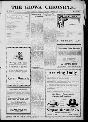 The Kiowa Chronicle. (Kiowa, Okla.), Vol. 12, No. 50, Ed. 1 Thursday, May 16, 1918