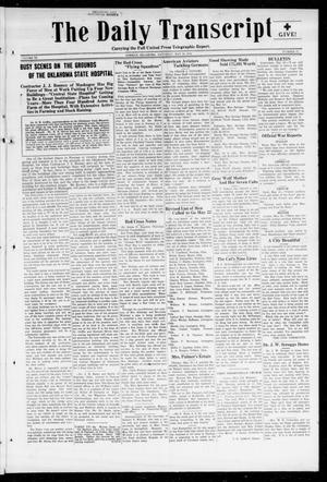 The Daily Transcript  (Norman, Okla.), Vol. 6, No. 47, Ed. 1 Saturday, May 18, 1918