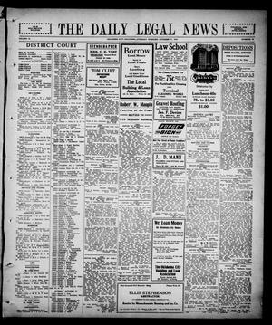 The Daily Legal News (Oklahoma City, Okla.), Vol. 13, No. 59, Ed. 1 Tuesday, October 17, 1916