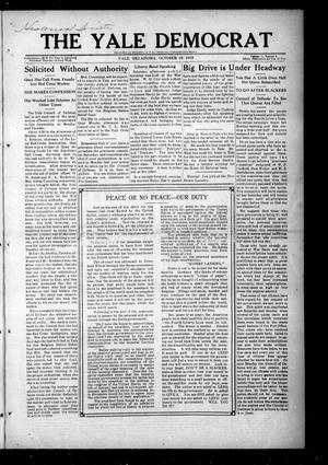 The Yale Democrat (Yale, Okla.), Vol. 11, No. 8, Ed. 1 Thursday, October 10, 1918