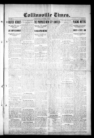 Primary view of object titled 'Collinsville Times. (Collinsville, Okla.), Vol. 10, No. 2, Ed. 1 Friday, October 3, 1913'.