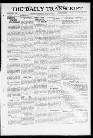 The Daily Transcript  (Norman, Okla.), Vol. 6, No. 72, Ed. 1 Monday, June 17, 1918