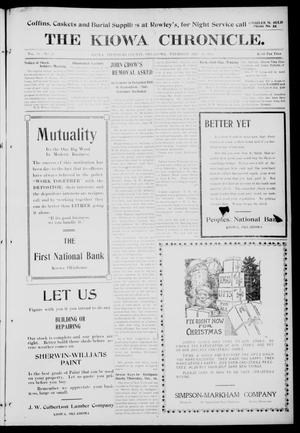 The Kiowa Chronicle. (Kiowa, Okla.), Vol. 10, No. 28, Ed. 1 Thursday, December 16, 1915
