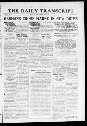 The Daily Transcript  (Norman, Okla.), Vol. 6, No. 95, Ed. 1 Monday, July 15, 1918