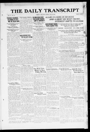 The Daily Transcript  (Norman, Okla.), Vol. 6, No. 123, Ed. 1 Friday, August 16, 1918