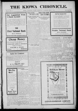 The Kiowa Chronicle. (Kiowa, Okla.), Vol. 10, No. 50, Ed. 1 Thursday, May 18, 1916