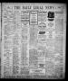 Thumbnail image of item number 1 in: 'The Daily Legal News (Oklahoma City, Okla.), Vol. 13, No. 50, Ed. 1 Friday, October 6, 1916'.