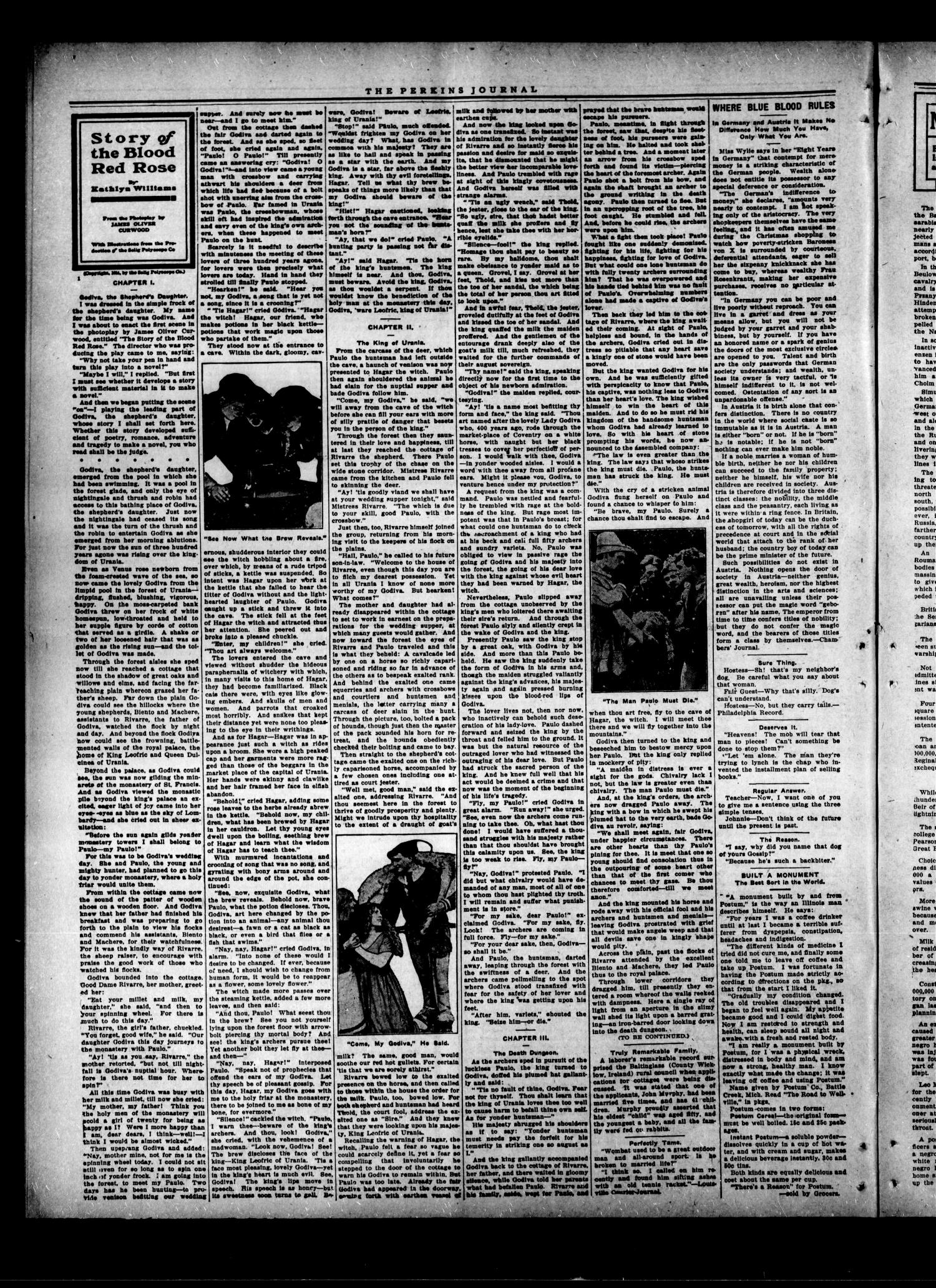 The Perkins Journal (Perkins, Okla.), Vol. 24, No. 30, Ed. 1 Friday, July 23, 1915
                                                
                                                    [Sequence #]: 2 of 8
                                                