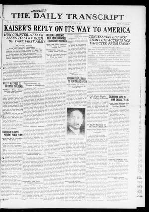 The Daily Transcript  (Norman, Okla.), Vol. 6, No. 171, Ed. 1 Saturday, October 12, 1918
