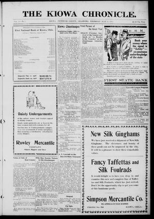 The Kiowa Chronicle. (Kiowa, Okla.), Vol. 13, No. 7, Ed. 1 Thursday, July 11, 1918