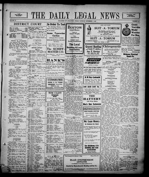 The Daily Legal News (Oklahoma City, Okla.), Vol. 13, No. 96, Ed. 1 Friday, December 1, 1916